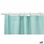 Rideau de Douche Vert Polyéthylène EVA 180 x 180 cm (12 Unités)