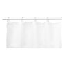 Rideau de Douche Points Blanc Polyester 180 x 180 cm (12 Unités)