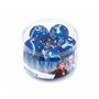 Boule de Noël Frozen Memories 10 Unités Bleu Blanc Plastique (Ø 6 cm)