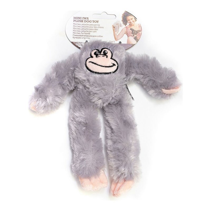 Image secondaire de Jouet pour chien en peluche Gloria Iwazaru 11 x 44 x 45 cm Singe Gris
