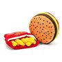 Jouet pour chien en peluche Gloria Hamburdog Hamburgers