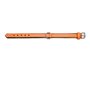 Collier pour Chien Gloria Rembourré Orange (35 x 1,5 cm)