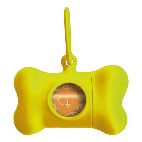 Distributeur de Sacs pour Animaux Domestiques United Pets Bon Ton Neon