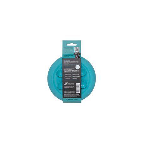 Mangeoire pour chiens Lickimat Turquoise Caoutchouc
