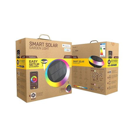 Lampe solaire Muvit MIOSGL001 IP65 1,5 W RGB G