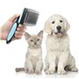 Brosse pour Animaux de Compagnie avec Dents Rétractables Groombot Inno