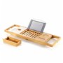Plateau de Baignoire Extensible en Bambou Trayth InnovaGoods