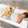 Plateau de Baignoire Extensible en Bambou Trayth InnovaGoods