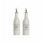 Ensemble salière et poivrier DKD Home Decor 250 ml Blanc Vert Turquois