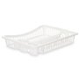 Égouttoir pour Évier Blanc Plastique 45,5 x 8 x 36,5 cm (12 Unités)