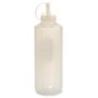 Pot à Sauces Transparent Plastique 1 L (12 Unités)