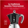 Cafetière Italienne Bialetti Moka Acier inoxydable Aluminium 200 ml 4 