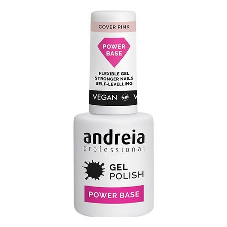 Vernis à Ongles Semi-permanent Gel Polish Power Base Andreia Professio