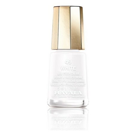 Vernis à ongles Nail Color Cream Mavala 49-white (5 ml)