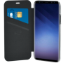 Folio dos crystal Noir pour Samsung G S9 Bigben
