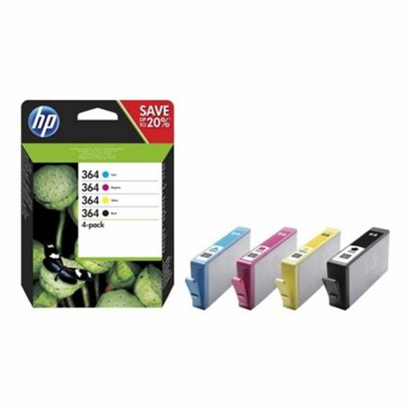 Cartouche d'Encre Compatible HP N9J73AE-301 Noir Jaune Cyan Magenta