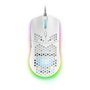 Souris Gaming avec LED Mars Gaming MMAXW 220 ips 12400 dpi Blanc