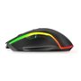 Souris Gaming avec LED Krom NXKROMKEOS 6400 dpi RGB Noir