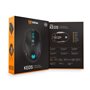 Souris Gaming avec LED Krom NXKROMKEOS 6400 dpi RGB Noir