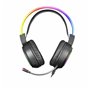 Casques avec Microphone Mars Gaming MHRGB Noir