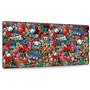 Tapis de souris Subblim Graffiti XL Multicouleur