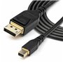 Câble Mini DisplayPort vers DisplayPort Startech DP14MDPMM2MB