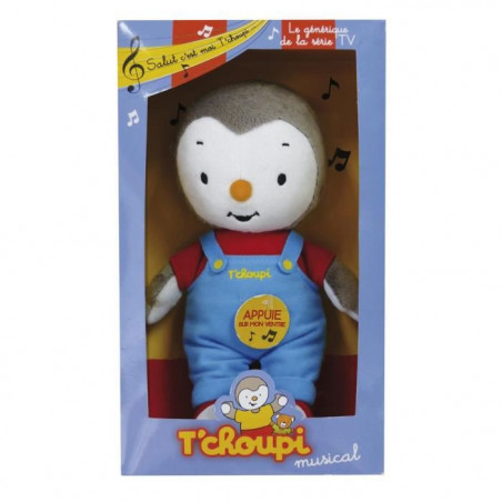 Jemini T'choupi peluche musical +/- 20cm 35,99 €