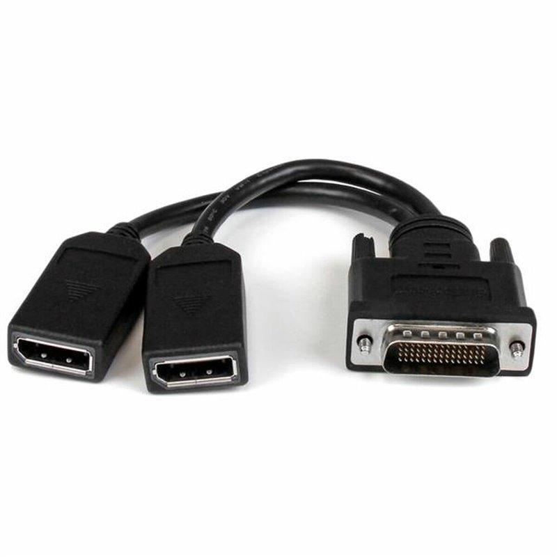 Startech.com Câble adaptateur DMS-59 (LFH) vers 2x DisplayPort de 20cm - Câble en Y DMS 59 (M) vers double DP (F)