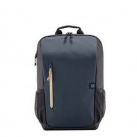 HP Sac à dos pour ordinateur portable 15,6 pouces Travel 18 litres (bleu nuit) Sacoche pour tablette HP 18 L Bleu foncé