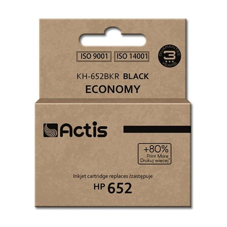 Cartouche d'encre originale Actis KH-652BKR Noir