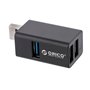 Hub USB Orico MINI-U32L-BK-BP Noir