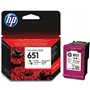 Cartouche d'encre originale HP 651 Cyan/Magenta/Jaune