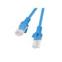 Câble Réseau Rigide UTP 5ème Catégorie Lanberg PCU5-10CC-1000-B Bleu 1