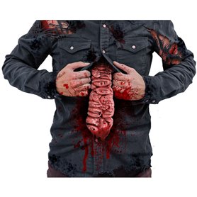 Décoration d'Halloween Sanglant 30 x 11 cm Multicouleur Accessoire Sanglant