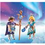 Figurines Articulées Playmobil 71208 Princesse 15 Pièces Prince Duo