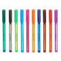 Ensemble de Stylos Multicouleur (12 Unités)