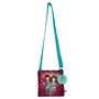 Sac à Bandoulière Gorjuss Fireworks Bordeaux (21 x 20 x 1.5 cm)