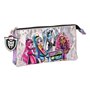 Trousse Fourre-Tout Double Monster High Best boos Lila 22 x 12 x 3 cm