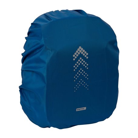 Housse pour Sac à Dos Safta Imperméable Petit Blue marine 27 x 50 x 36