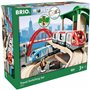 Set de construction Brio Travelers Platform Tour Multicouleur 42 Pièce