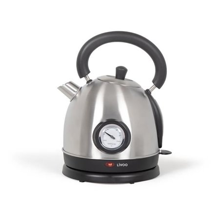 Livoo Bouilloire rétro avec thermomètre - dod157s