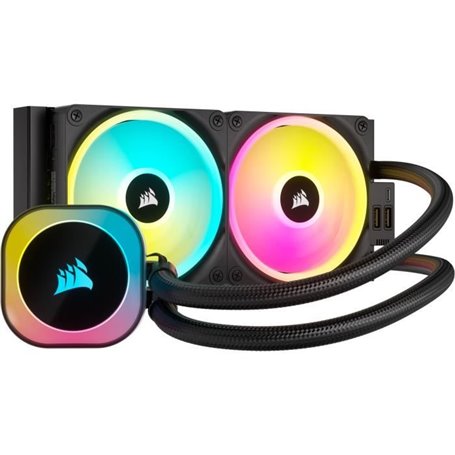 Corsair iCUE LINK H115i RGB Watercooling complet - 280 mm, noir