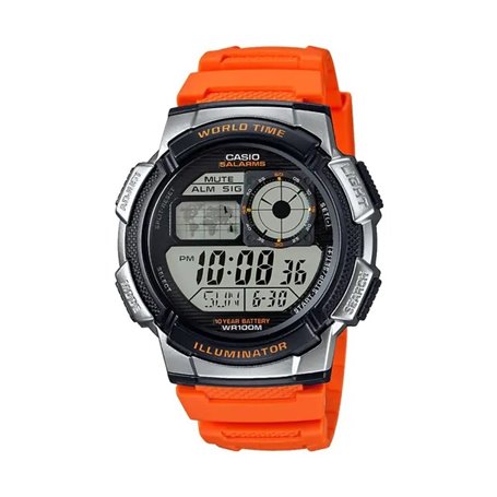 Montre Homme Casio WORLD TIME ILLUMINATOR (Ø 43 mm)