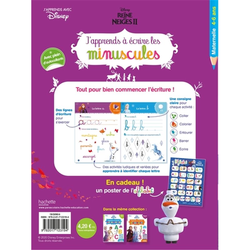 J'apprends à écrire - Pupitre Lumineux éducatif - 4 à 6 Ans - 20 Planches Effaçables - Apprentissage Lettres Et Mots