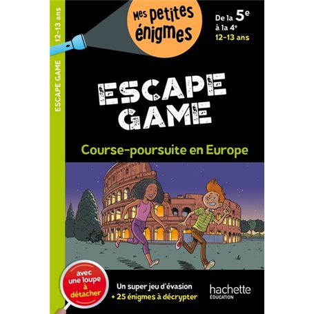 Escape game de la 5e à la 4e - Cahier de vacances 2023