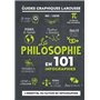 La Philosophie en 101 infographies - Guides graphiques larousse