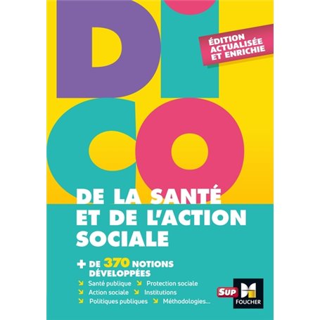 Dico de la santé et de l'action sociale  - 4e édition - Dictionnaire
