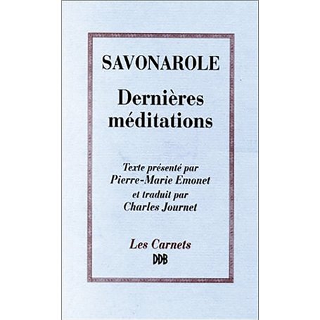 Dernières méditations