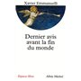 Dernier Avis avant la fin du monde