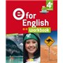 E for English 4e - Anglais Ed. 2017  - Workbook